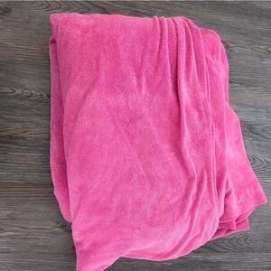 Pottery Barn Kids Pink Fleece Duvet Q